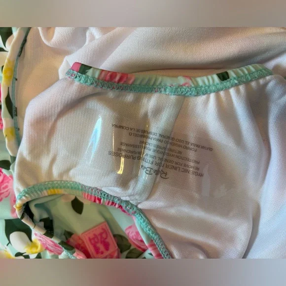 BUNDLE of 2 Ruffle Butts One Piece Swimsuits. UPF 50+ fabric. 12-18M.